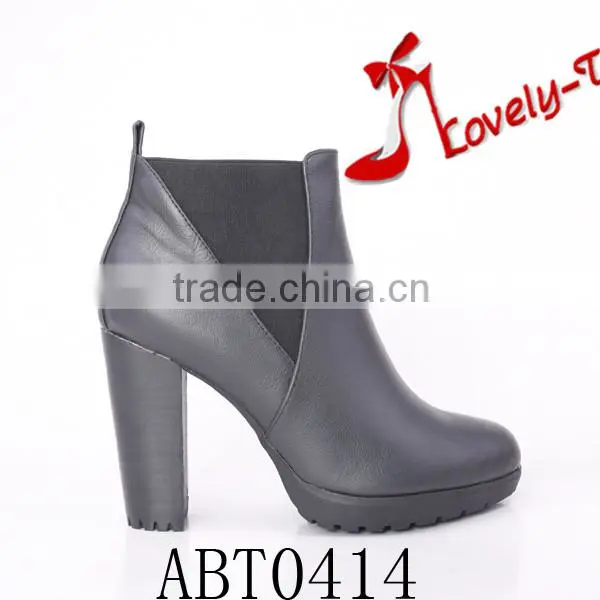 Factory selling woman climbing boots woman boots 2015 with back tassel zipper