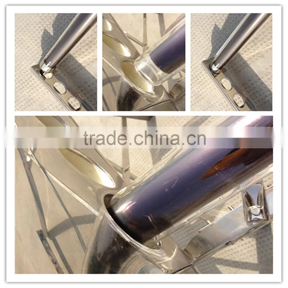 High quality non-pressurized compact stainless steel price of solar water heater