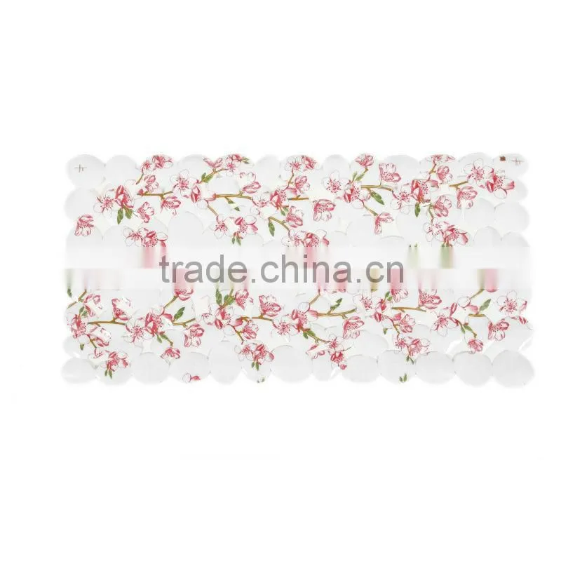 flower non-slip bathroom floor mat YJ-8016