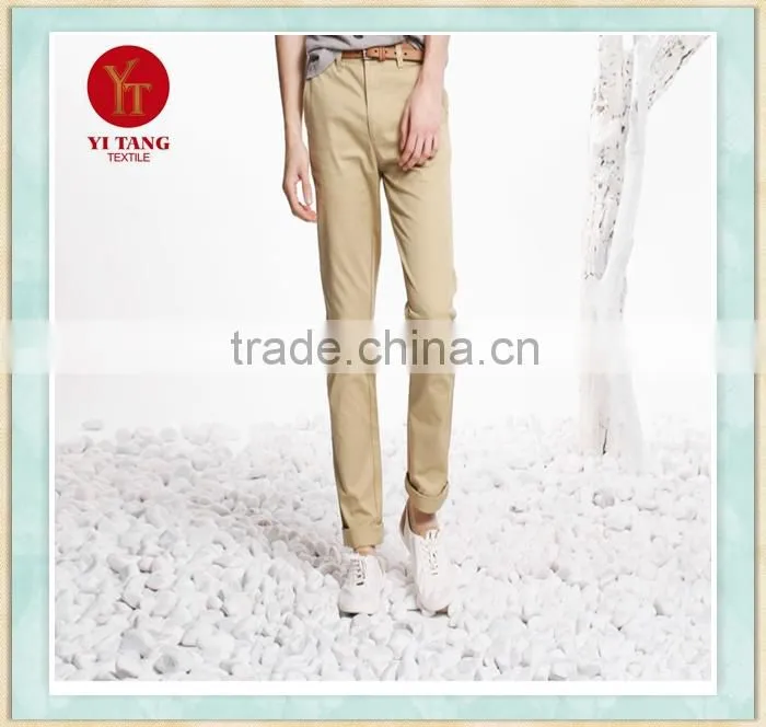 Hot sale men pants trousers slim fit