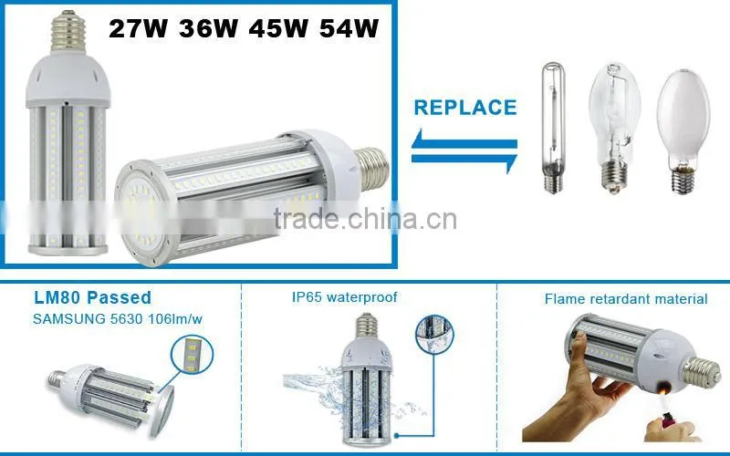 360degree garden e27 led bulb 27W