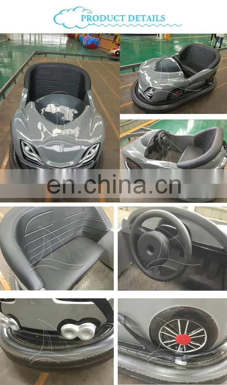 Colorful theme park rides amusement indoor bumper car for sale