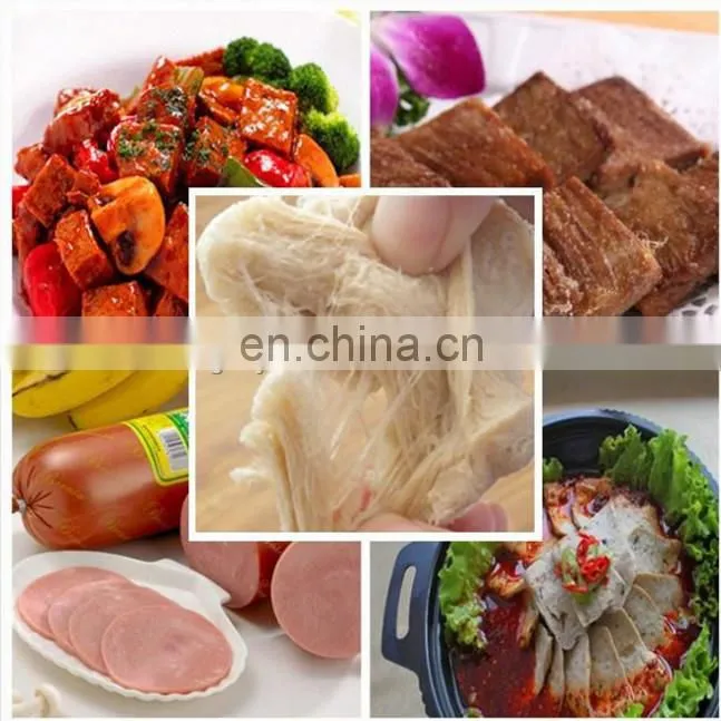 Meat analogue made of Soybean protein production line / meat analogue processing machine