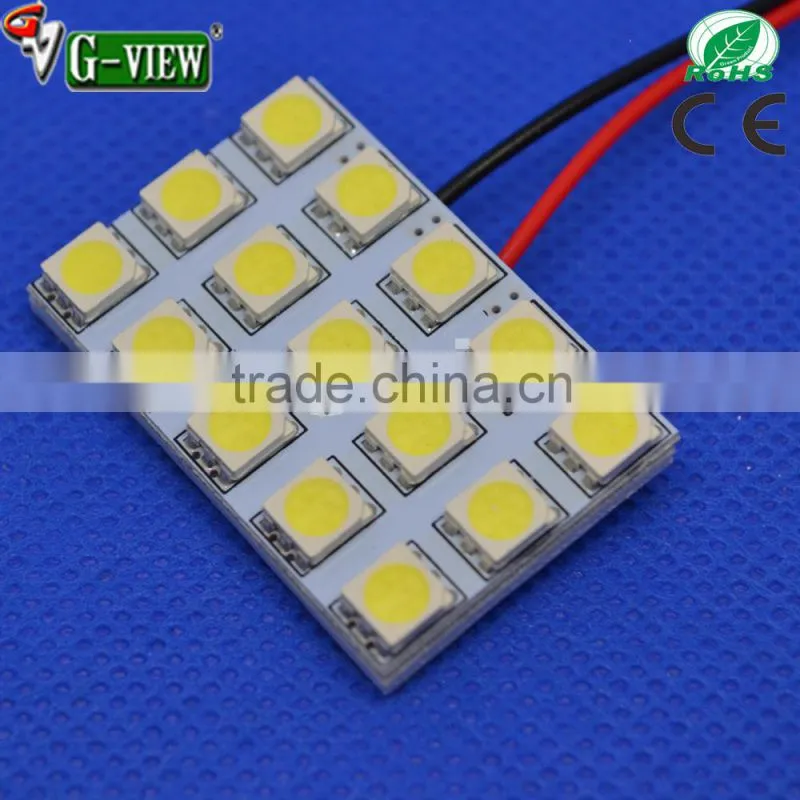 Superbright 24 smd 5050 led doom car light,car led interior lamp ,car led for reading light