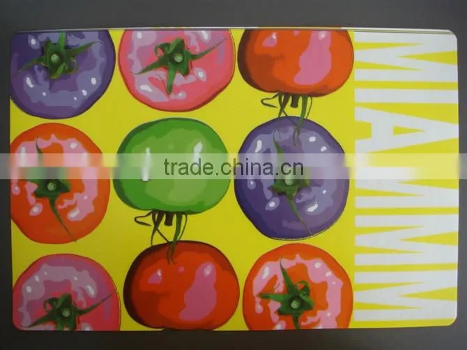 clear plastic PVC placemats, transparent PP table mats for europe