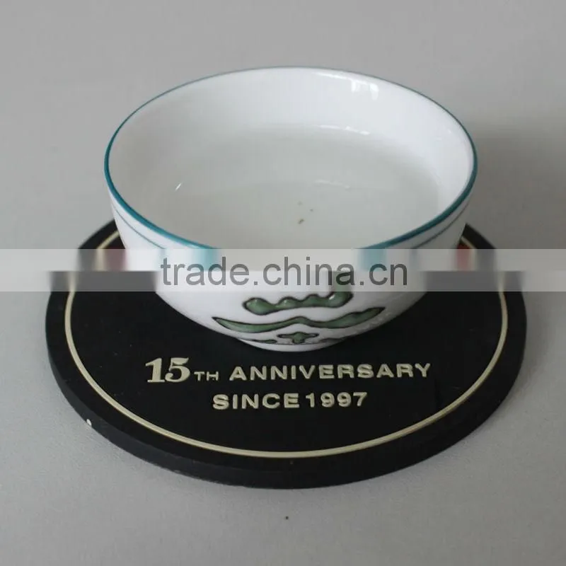 clear plastic PVC placemats, transparent PP table mats for europe
