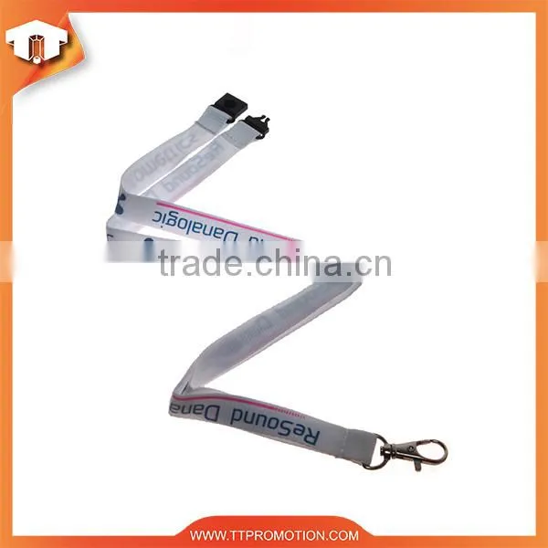 Fashion polyester lanyard with ID badge holder