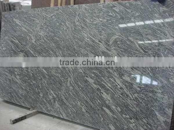 Natural grey polished import rough granite stone slab