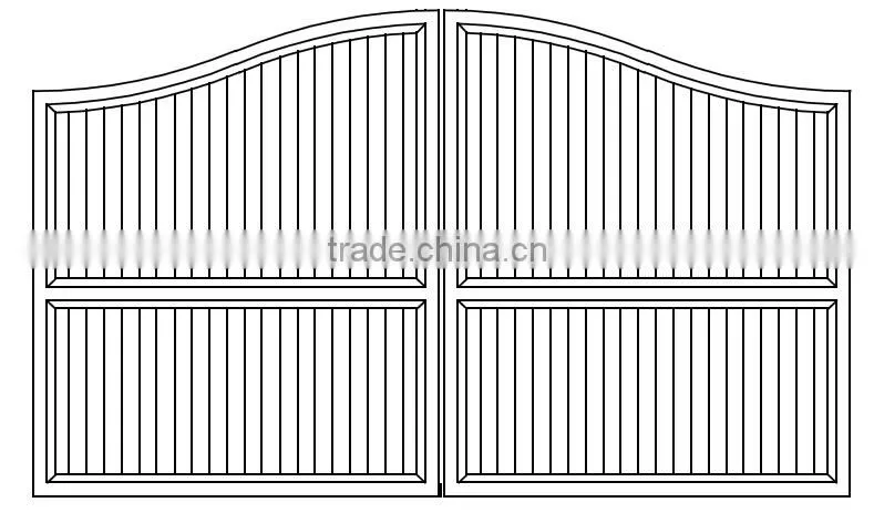 6063 t5 Aluminium gate