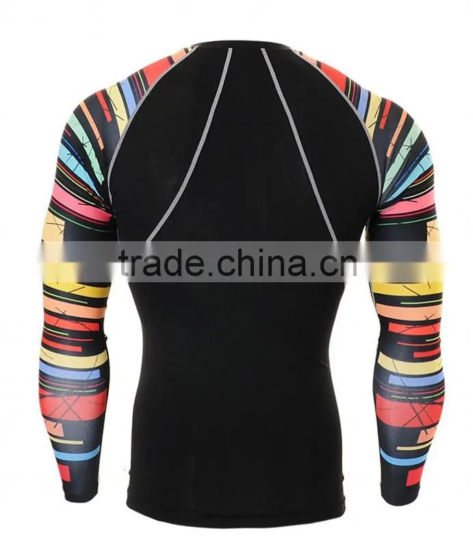 Sublimation long sleeve Customized rash guards