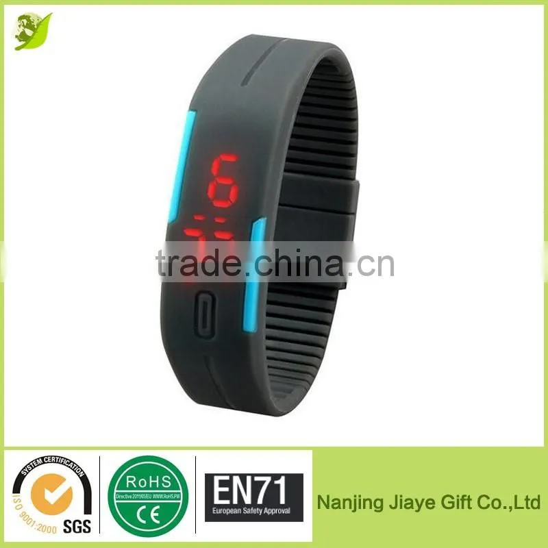 Silicone Touch Screen Led Sport Bracelet Watch