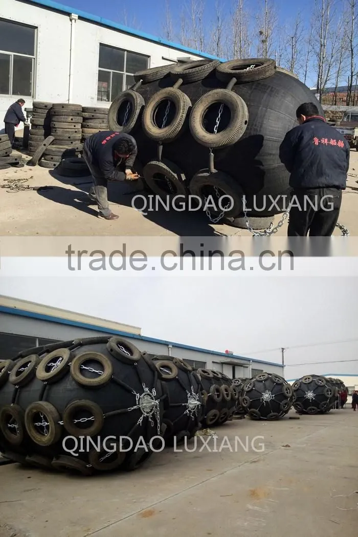 luxiang Ship Yokohama Type Pneumatic Marine Rubber Fender