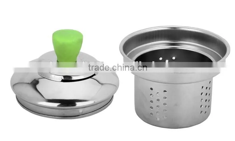 Metal Material Whistling Silver Kettle/ non-electric coffee& tea kettle/ samovar