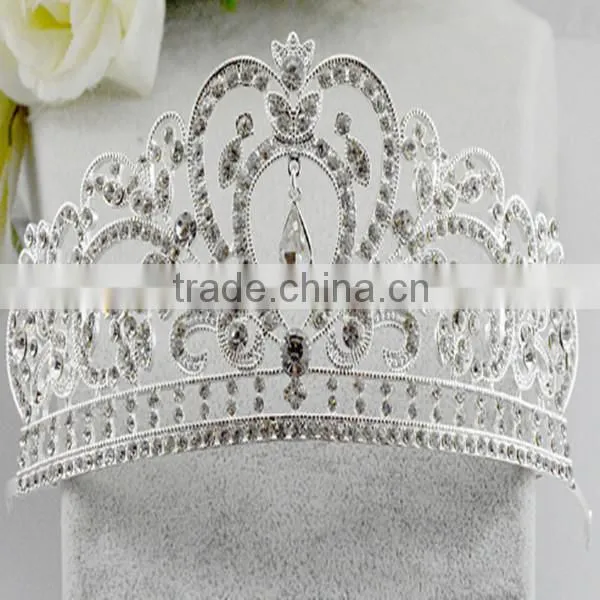 2015 new style wedding jewelry alloy crown