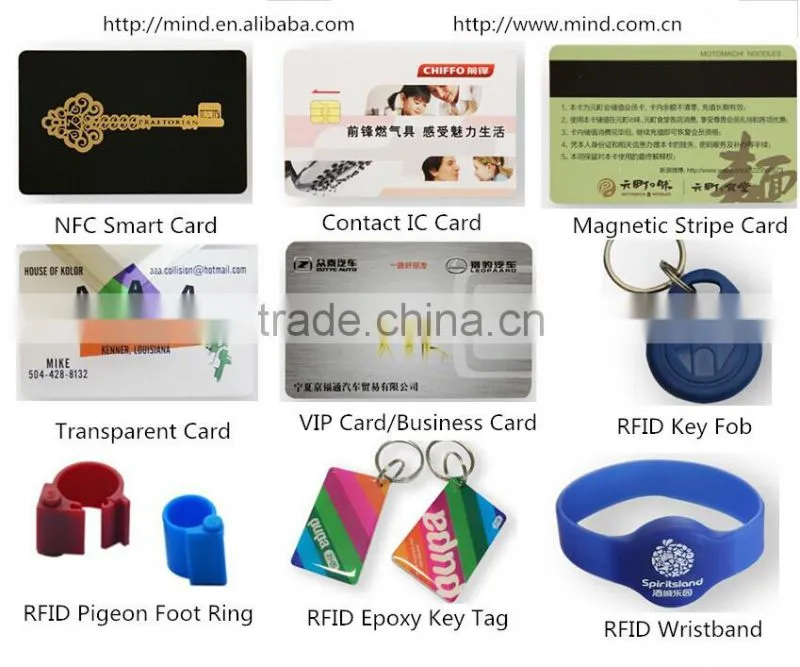 MDT127 ABS 125KHz Waterprof RFID TK4100 key fob/key tag