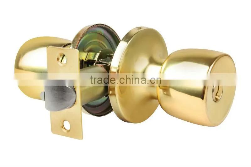 Tubular knobset KY570BK-PB