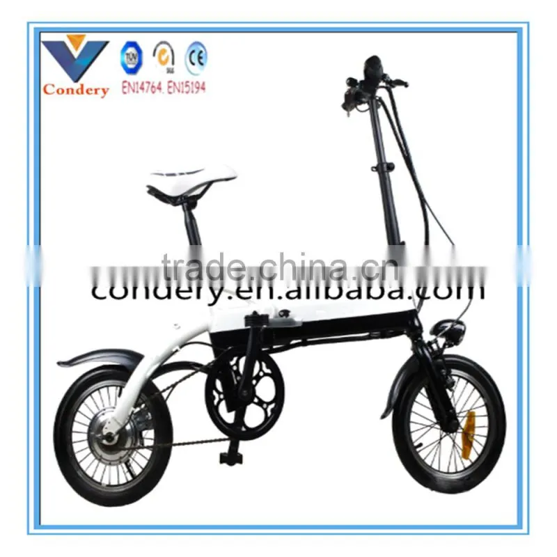Condery 36V 18650 lithium battery Folding Electric Bicycle