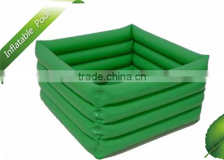 green PVC kids inflatable best pool toys for sale