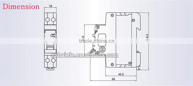 2015 Hot Selling New rcbo over current protection