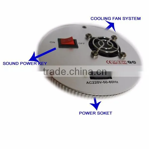 150mw recessed Red Green sound active laser light