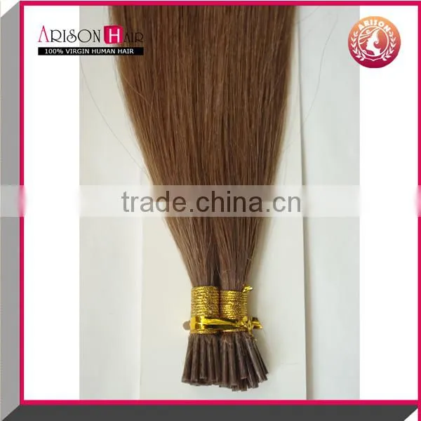 prebonded i tip hair remy double drawn stick tip hair extension