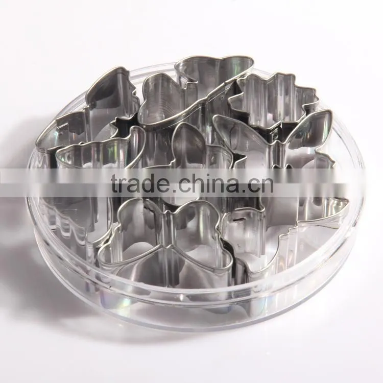 YangJiang factory different cute shape stainless steel cookie mould