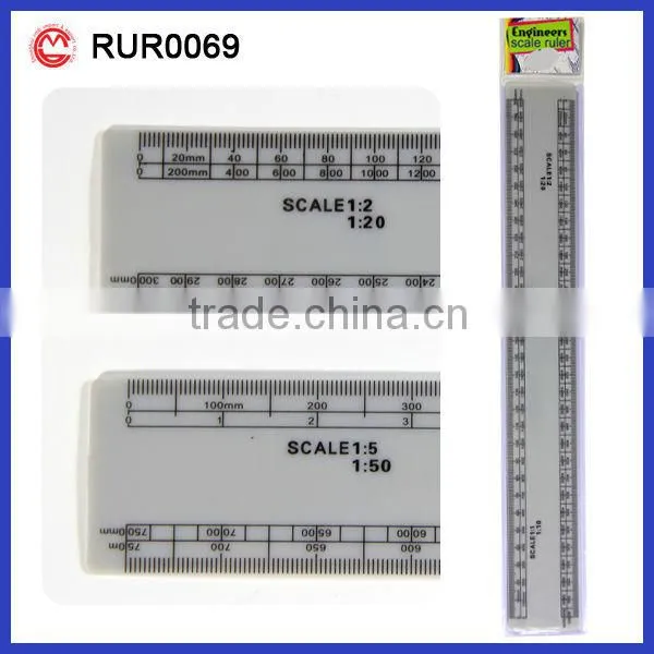 US market 30cm Wooden School Ruler