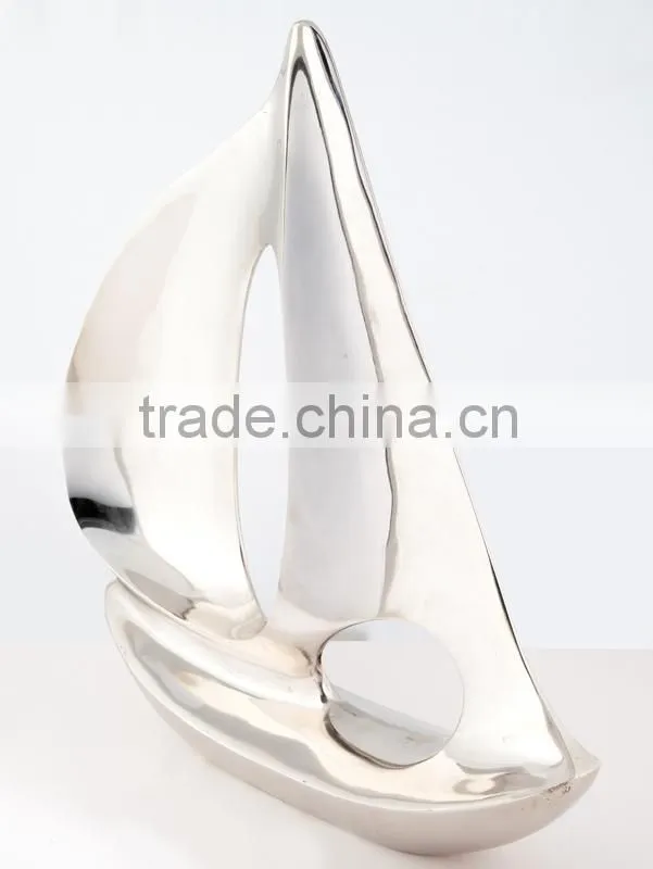 Cast Aluminum Decorative Sail Boat