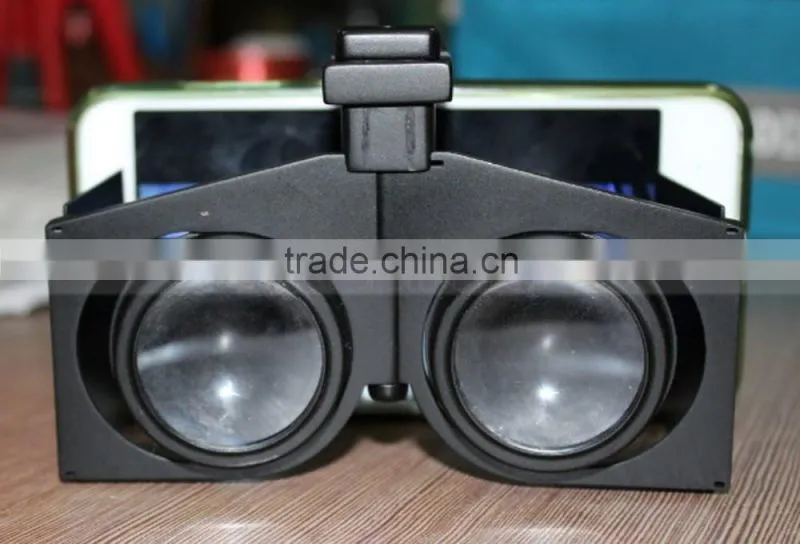 Small Mini Virtual Reality 3D VR Folding Glasses Case For iPhone 6S Plus Note 5 Galaxy S6 S7 Edge