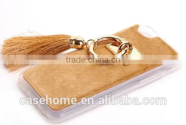 Soft fur Tassel Phone protect Cases Covers For iphone 5/5s