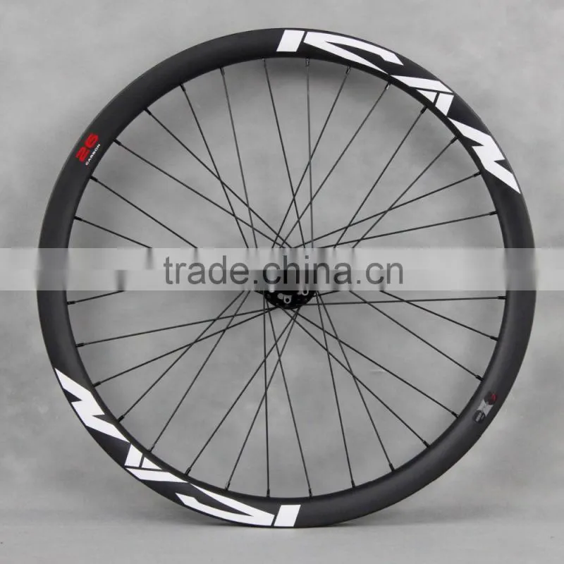 2016 downhill mountain bike wheels wholesale mtb bicycle wheel rims 26er all mountain clincher and tubeless AM260-38TL