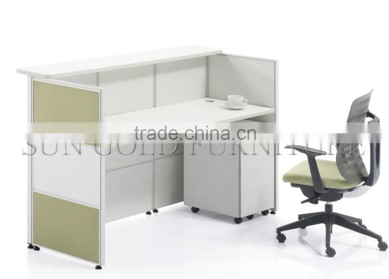 used reception desk dimensions shop counter design(SZ-RTT002)