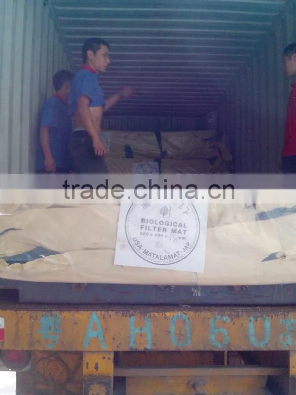 fish pond filter mat with 38mm thickness (factory price)