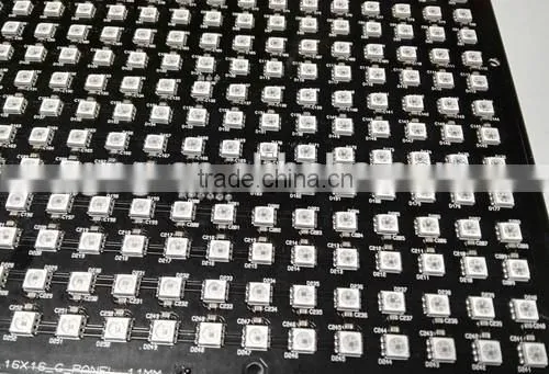 P16 DMX 512 /SPI Controlled smd5050 digital rgb led display LED panel