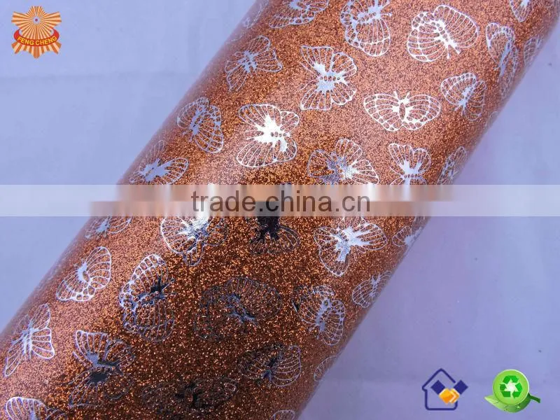 fashion glitter fabric for shoes