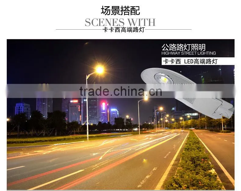 Snake Type LED Streetlights 60w 80w 100w PI65 LED Street Lights Garden Stadium Lights Factory Lamp