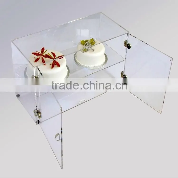 Clear Acrylic Foods Or Gifts Counter Display Cabinet