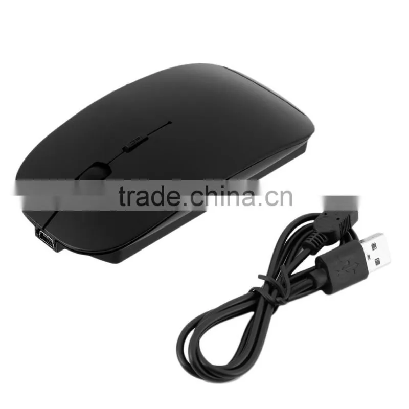 In stock! High Quality Portable Rechargeable Bluetooth 3.0 Wireless Mouse For Laptop PC Tablets