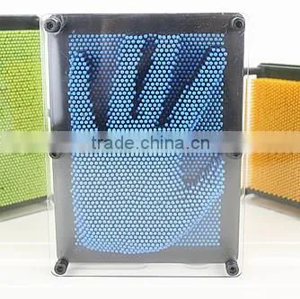 HPP203 2015 Novelty Gifts 3D Pinart( Color Plastic Pin),Plastic 3D Pin Art