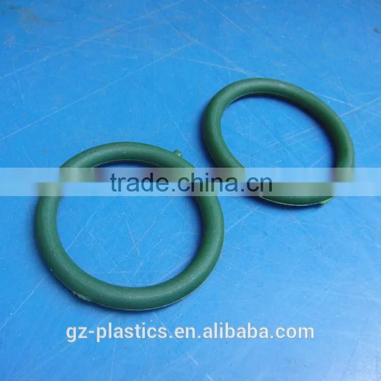 Advanced technology factory custom size and color cheap plastic injection mold pu o ring seals