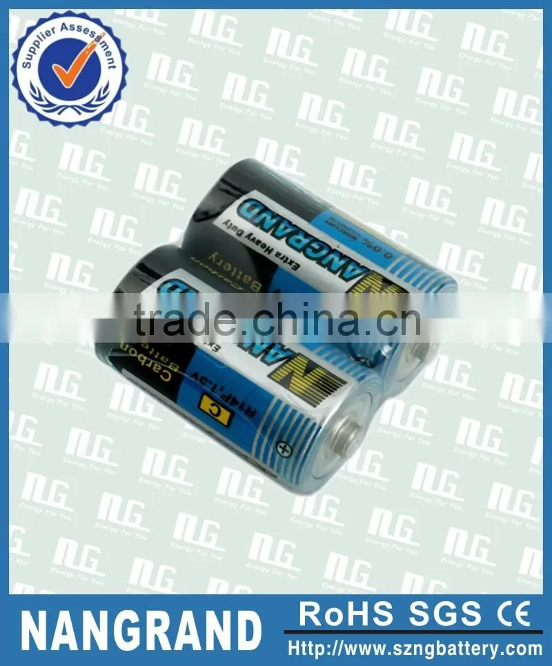 Manufactury cr14 carbon zinc battery