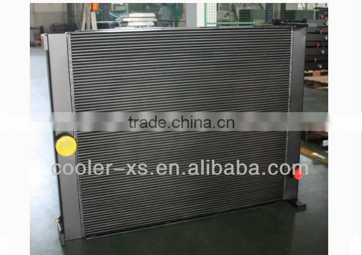 powder coating high efficient cross flow heat exchanger