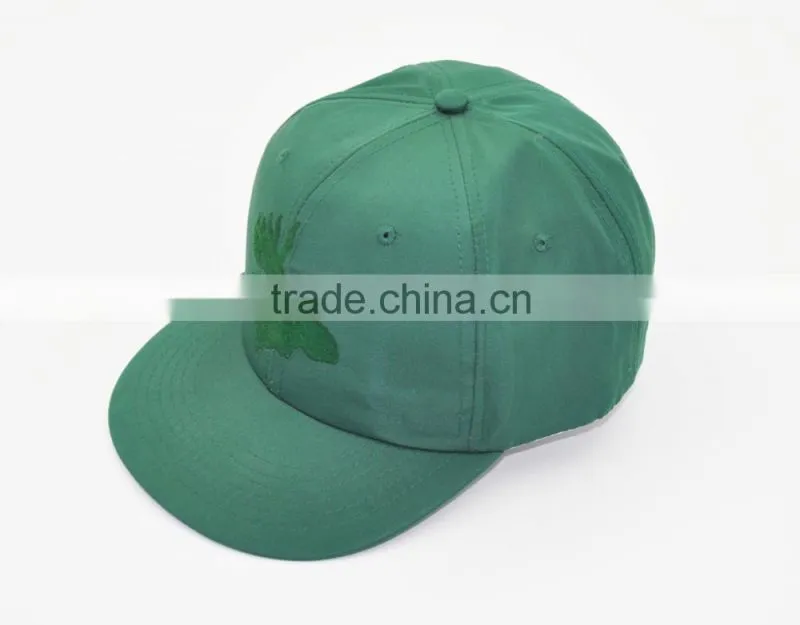 Cool Fashion Rock Roll Style Unisex Adjustable Premium Cotton Twill Fitted Embroidery flat Hip-Hop Baseball Snapback Cap
