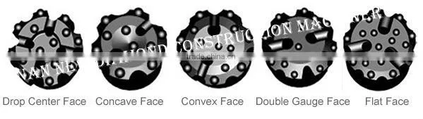 button bit rock drilling tools, smith rock bit, rock roller bit