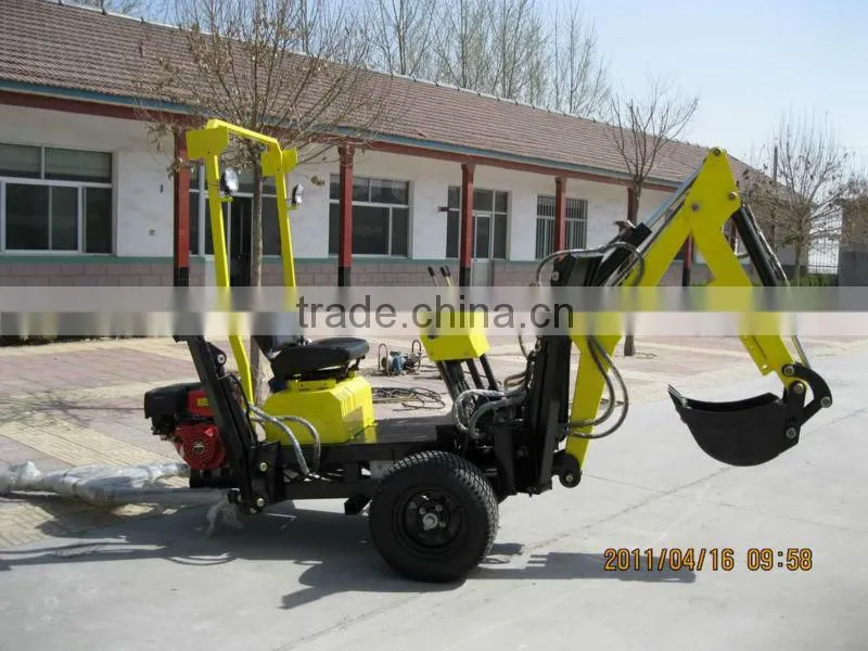 Tractor towable backhoe with low price