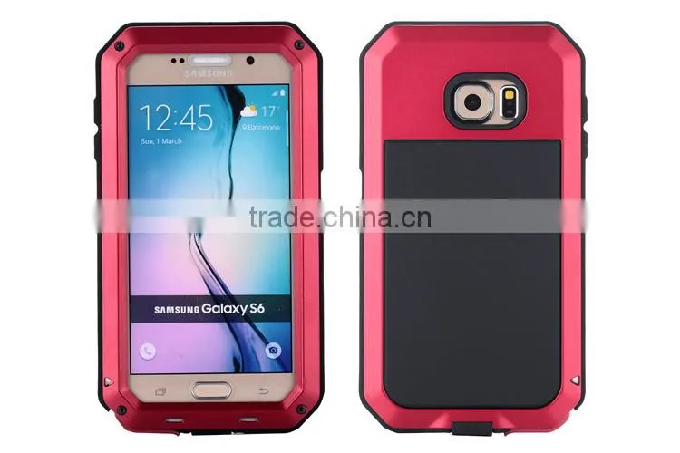 Metal Hard Waterproof Phone Case for Samsung S6