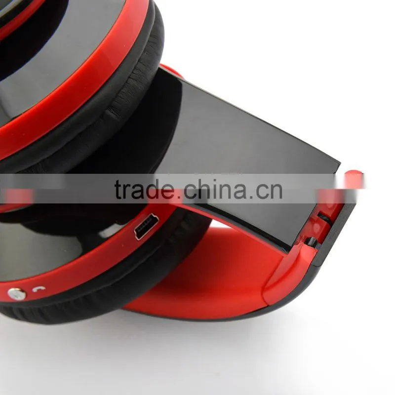 Hot sale foldable over ear wireless bluetooth headset