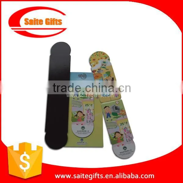 Paper bookmark with cartoon design