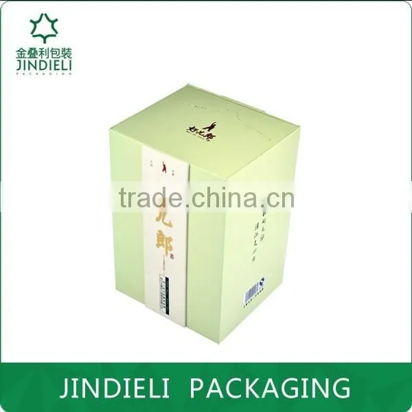 beauty white spirit packaging cardboard box