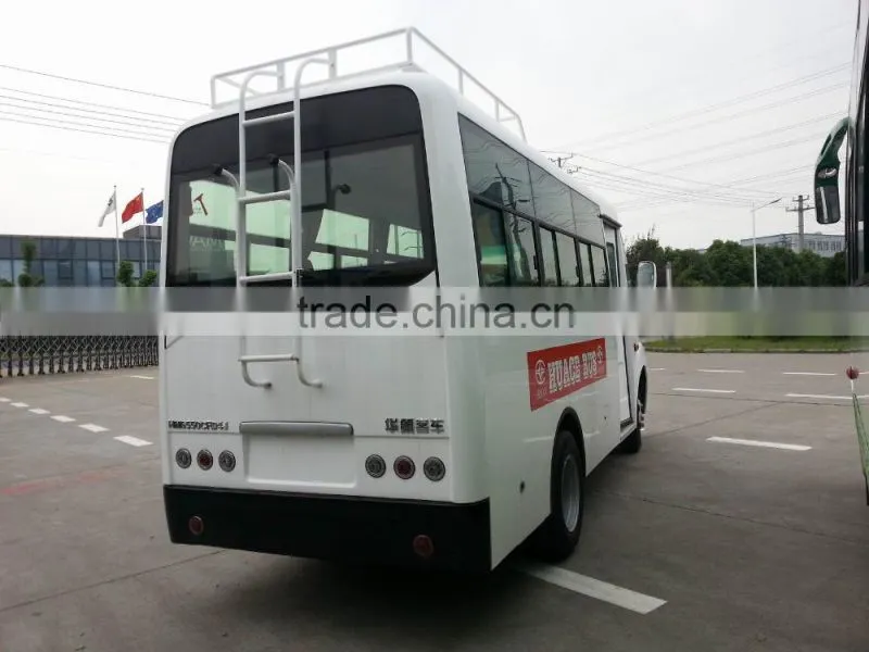 Low price 5.5m 18 seats New model mini city bus for sale